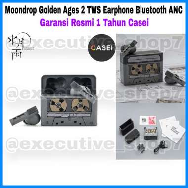 Moondrop Golden Ages 2 TWS Earphone Bluetooth ANC - Garansi Resmi 1 Tahun CASEI