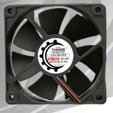 Kipas Mesin Las DC 28V 9CM Fan Pendingin Industri