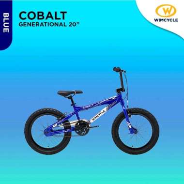 sepeda bmx 20 inch wim cycle wimcycle Labrador dan cobalt labrador