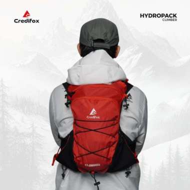 CREDIFOX Tas Hydropack Trail Running Seri Climber Kapasitas 10 Liter - hydropack hiking - tas hydrop