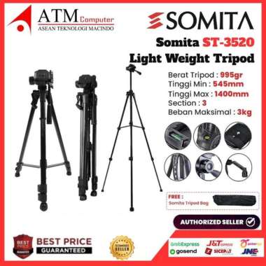 Tripod Somita ST-3520 Kamera Pocket Kamera Digital Original