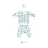 Little Palmerhaus - Setelan Bayi Lengan Panjang 0-12 bulan (Little Wear Long Set 39.0)