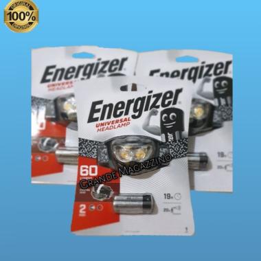 head light / lampu senter / headlamp energizer 3 led (60 LUMENS)