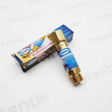 MORRIS FLASHBACK ARRESTOR PENGAMAN REGULATOR LAS OXYGEN - FOR OKSIGEN