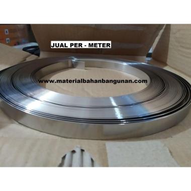 Plat Strapping Band 1/2 Inch Stainless Steel Bandimex Permeter Depok