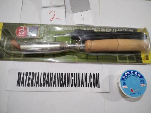 paket timah solder Perlengkapan Las Elektroda solder listrik 150 watt