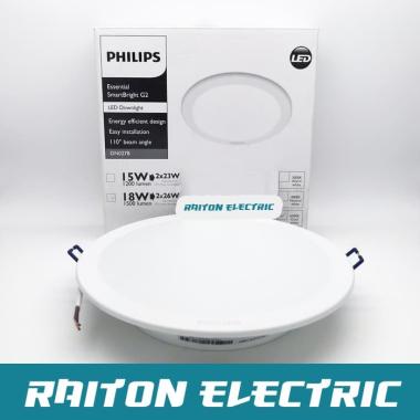 Lampu Downlight LED 7inch 18watt 7" 18W Putih/Kuning DN027B Philips