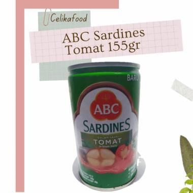 ABC Sardines Saus Tomat 155gr Makanan Kaleng Kecil Ikan Sarden Instan