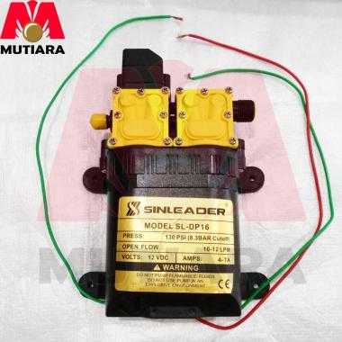 Dinamo Pompa Sinleader Double Pump 130 Psi Colok Drat pompa DC