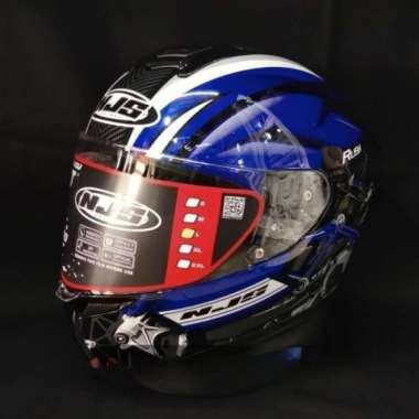 Helm Njs Zx1 Rush Blue XL BLUE GLOSY