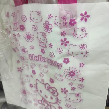 Tas Plastik Tenteng Hello Kitty / Melody /Strawberry Hello Kitty