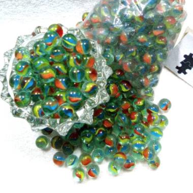 Kelereng Mini Motif Belimbing isi 50 pcs