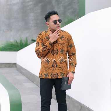 KEMEJA ALISA 09 Kemeja Batik Pria Lapis Furing Bahan Katun Primisima Kemeja Pria Lengan Panjang Keme