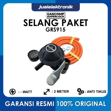 Superlock GRS915 – Regulator Meter Super Lock Klik + Selang Anti Tikus