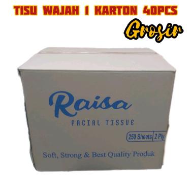 Tisu Wajah Sekarton 40Pack Grosir Raisa Murah