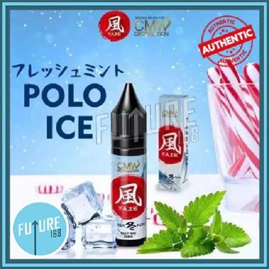 KAZE Winter Fuyu Polo Ice Salt Nic 15ml 35mg by CMW Emkay, Saltnic Pod