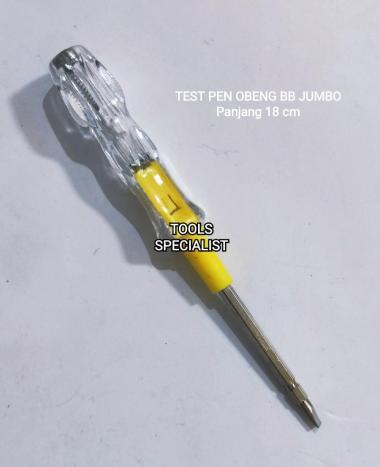 TestPen Tespen Obeng Bolak Balik Jumbo 18 cm