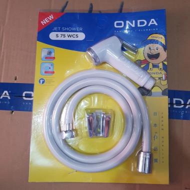 Jet Shower ONDA / Semprotan Selang Air Kloset Duduk / Shower Toilet TERBAIK Multicolor