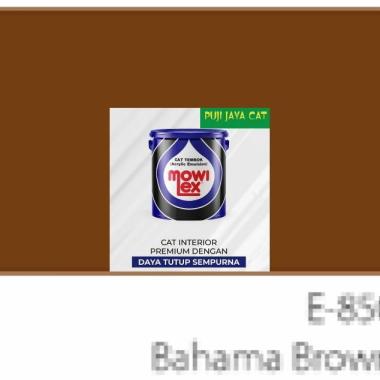 Mowilex Bahama Brown E-850 Cat tembok 1kg