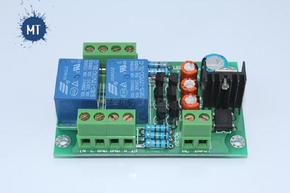 Speaker protection Double relay with boot delay (2013)