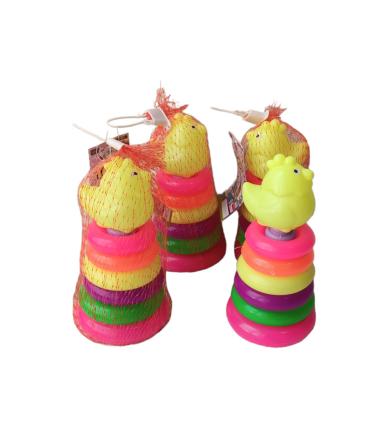 MAINAN DONAT Susun DONAT MAINAN Baby RING DONAT Ayam 809