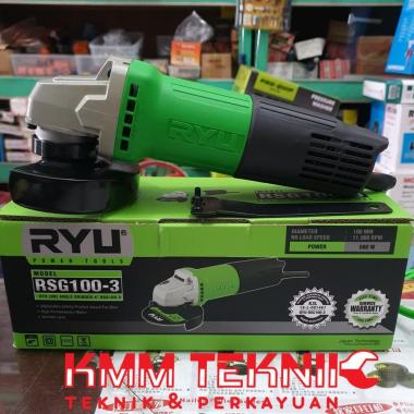 RYU MESIN GRENDA TANGAN 4" GERINDA RYU RSG 100-3 RSG100-3 GURINDA
