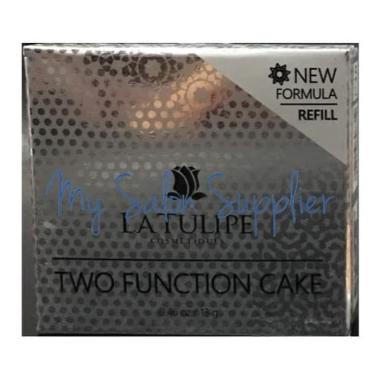 La Tulipe Refill Two Function Cake Bedak Wajah Y10 Refill