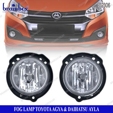 Fog Lamp Toyota Agya Daihatsu Ayla Rumah Lampu Foglamp