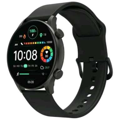 HAYLOU Solar Plus RT3 Smartwatch Amoled Bluetooth Phone Call Hitam
