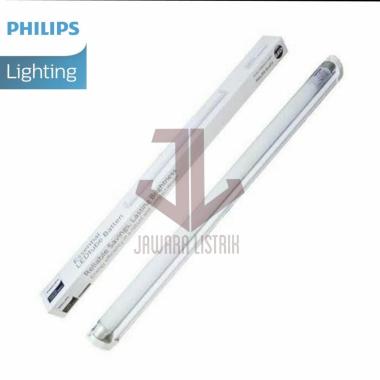 PHILIPS LAMPU TL LED BN015C 8W 8 W WATT SET KOMPLIT 60 CM Putih - BUBLE