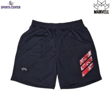 New Celana Pendek Olahraga Marvell Quick Dry Black / Red XXL