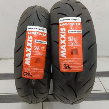 BAN MAXXIS NMAX 120 / 70 -13 DEPAN 140 /70 -13 BELAKANG