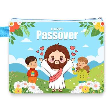 Pouch Paskah Souvenir Gereja Easter Passover 709 PC Yesus Kids Bimu