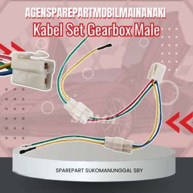 Kabel Sambungan Ke Gearbox Mobil Motor Mainan aki