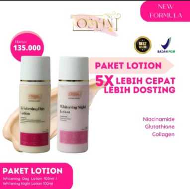 OSYIN PAKET HB DOSTING BPOM/PEMUTIH DOSTING PERMANEN WHITENING NIGHT LOTION