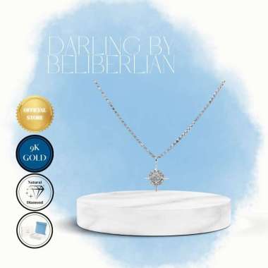 Star Diamond Necklace - Kalung Berlian Asli Eropa