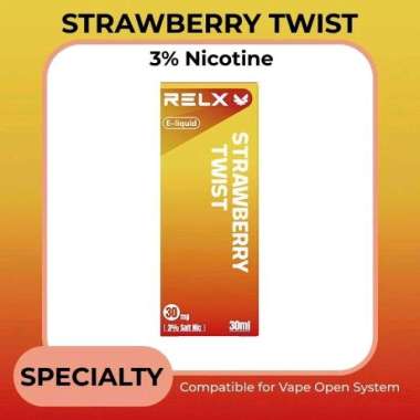 RELX Eliquid 30ml (Garansi Resmi id) Strawberry Twist