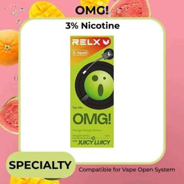 RELX Eliquid 30ml (Garansi Resmi id) Omg