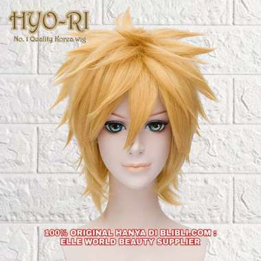 READY STOCK - WIG COSPLAY ANIME NARUTO WIG UZUMAKI NARUTO WIG NARUTO UZUMAKI WIG COSPLAY ANIME BORUT