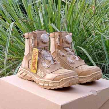 sepatu PDL KREM SARANGTAWON TALIPUTAR semi boots 43 krem