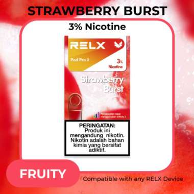 relx pod pro 2 strawberry burst Jual (single) - (isi 1 Pod) Di Seller Relx Gd Jakarta Selatan - Relk Gd Official Cikarang - Kab. Bekasi Select Flavor ::Mango Mint Uwell Caliburn GPP Pod Gummy Worm