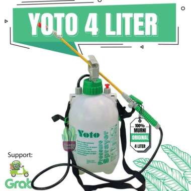 PENYEMPROT TANAMAN BERTEKANAN YOTO ALAT SEMPROT TAMAN PRESSURE SPRAYER 4 LITER
