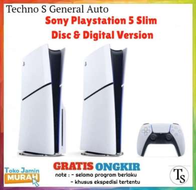 Sony Playstation 5 Slim Disc Digital Version / PS5 Slim Digital Disc DISC INDO