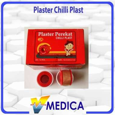 Plaster Perekat Chilli Plast / Plaster Luka 12,5mm x 1