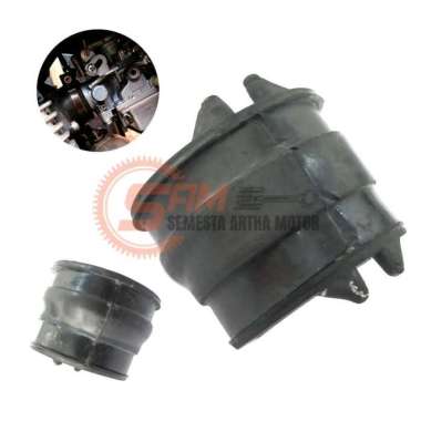 Manipul Karet Sambungan Beat Karburator Manifold Motor Matic Carbu