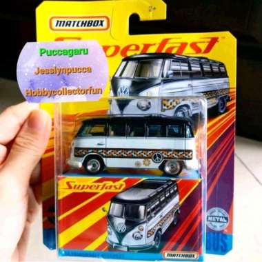 MATCHBOX SUPERFAST 59 VOLKSWAGEN MICROBUS DIECAST MOBIL VW COMBI VAN JADUL KUNO LAWAS KLASIK CLASSIC