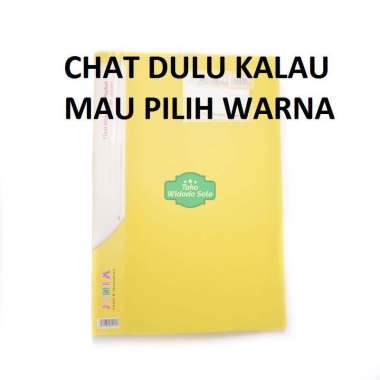 Map Clear Holder Folio 20 Lembar Clear Holder - 1 Buah