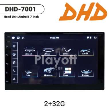 RAM 2+32 GB IPS Screen Head Unit Android DHD Car Radio Bluetooth Wifi 7/9/10 Inch 7 Inch