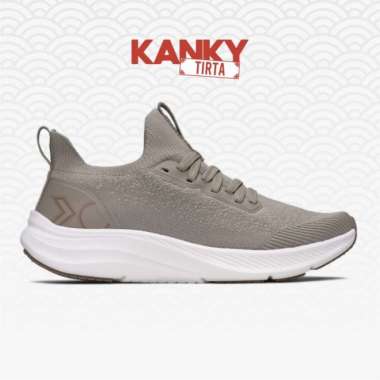 Kanky x Tirta Story Sensu Khaki/Coffee Ukuran 39-44 - Sepatu Sneakers - 39 43