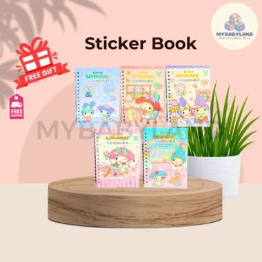 Sticker Book Sanrio | Buku Sticker Sanrio | Buku Sticker Lucu | Notebook | Mini Note Book | SZ/187-0